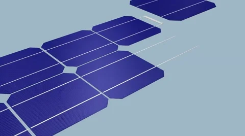 The Making of Solar Panel 36cells-18v, HD_ NTSC Vídeo Stock 46266258