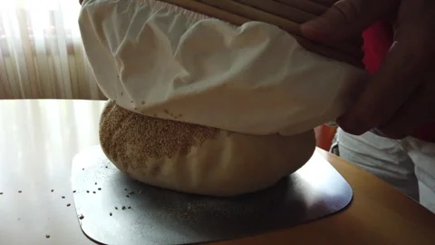 Making of Sourdough Bread Stock Footage 274216609