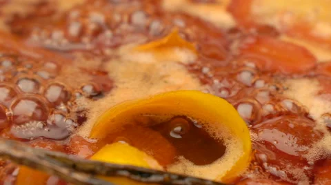 Making strawberry jam Stock Footage 62810612