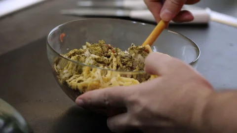 Making stuffing Stock Footage 119781174