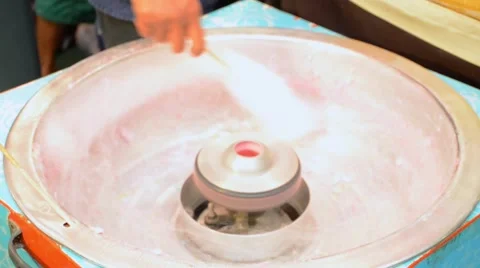 Making of sugar candy short version Video stock 61554330