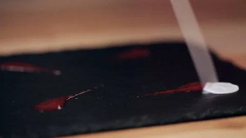 Making of sweet Dessert in a restaurant Video stock 74678629