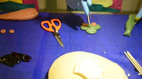 Making sweets Stock Footage 66243283