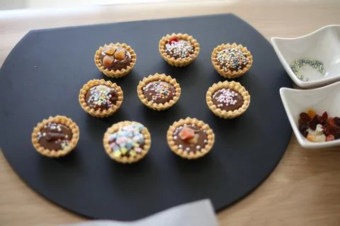 Making sweets Stock Photos