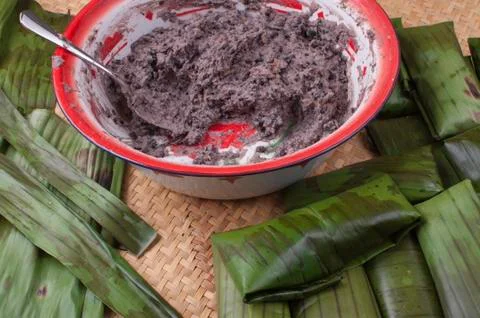 Making tamales Stock Photos