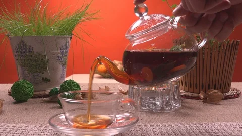 Making Tea Stock Footage 97222022