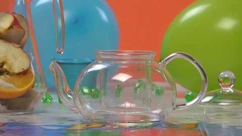 Making Tea Stock Footage 97573678