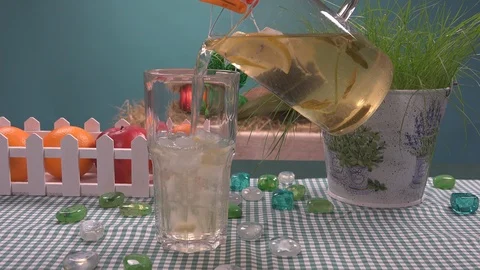 Making Tea Stock Footage 98049950