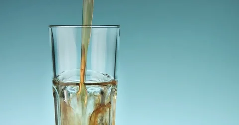 Making tea with milk video Stock Footage 80083143