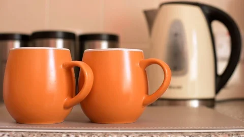 Making Tea for Two Stock Footage 93999899