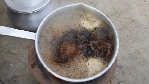 Making testy tea Stock Footage 166995212