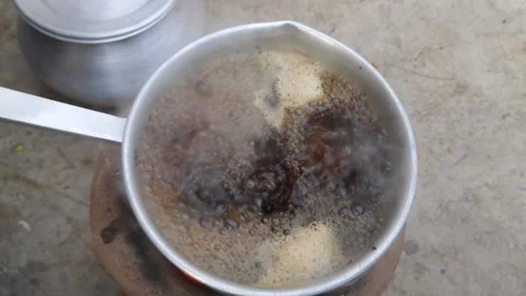 Making testy tea Stock Footage 166995225