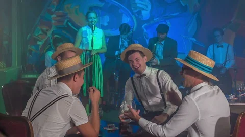 Making a toast Stock Footage 112201494