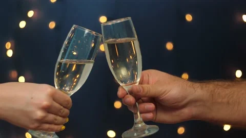 Making a toast Video stock 168796234