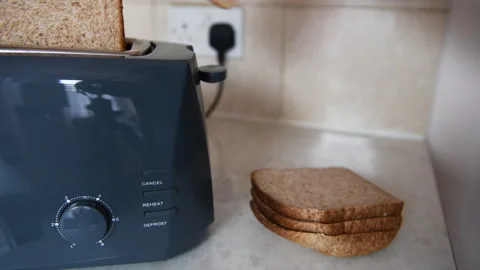 Making toasts. Stock Footage 345982376