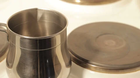 Making Turkish coffee - whole process Video stock 33702968