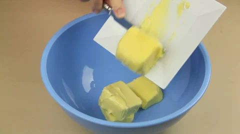 Making Vanilla Cookies 1 Video stock 33280401