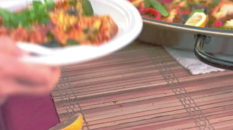 Making of Vegan Meal Stock Footage 56004267
