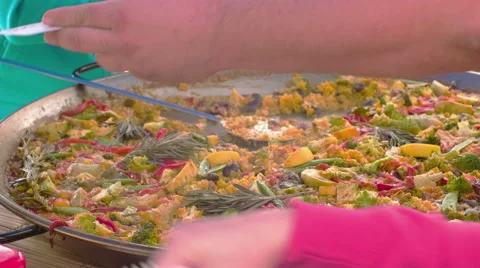 Making of Vegan Meal Stock Footage 56010932