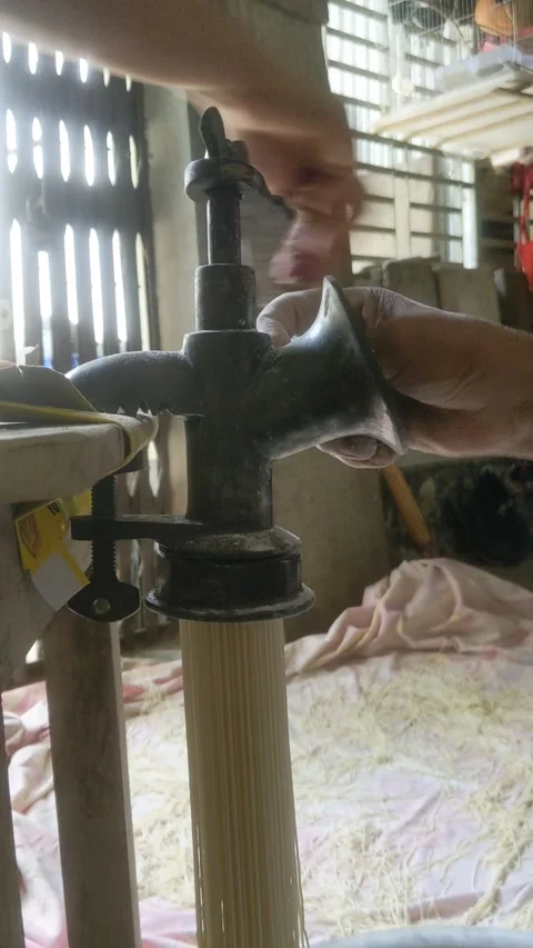 Making Vermicelli 库存影片 182054219