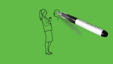 Making view of discussing two lady in black, orange, brown, grey and blue dress Видео 156382704