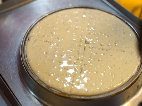 Making Waffle Stock Footage 105024028