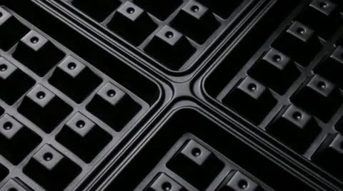 Making waffles Video stock 20498958