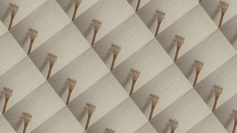 Making zen pattern Stock Footage 253730011