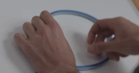 MakingACircle Stock Footage 88838585