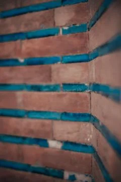 Makli Architectural Marble Lining Bricks Foto stock