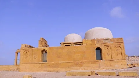 Makli Necropolis 2 Stock Footage 93479425