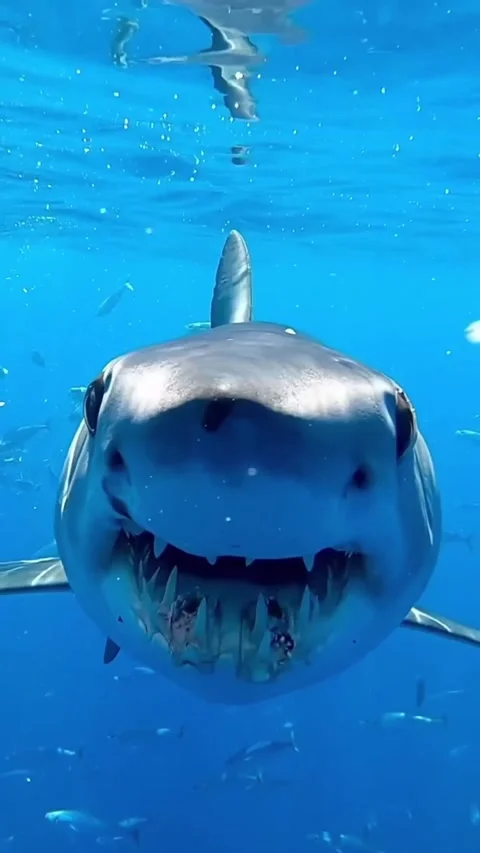 Mako shark in the world Stock Footage 318864233