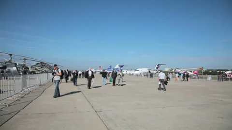 MAKS-2013 Stock Footage 29667510