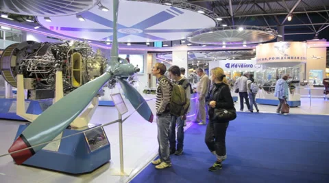 MAKS-2013 Stock Footage 29667595