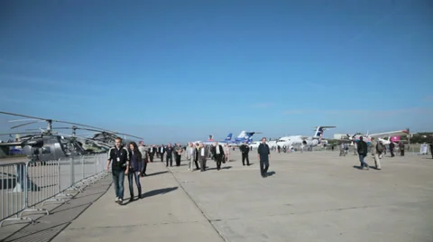 MAKS-2013 Stock Footage 29667741