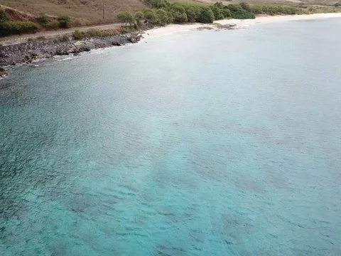 Makua bay West end Stock Footage 80977366