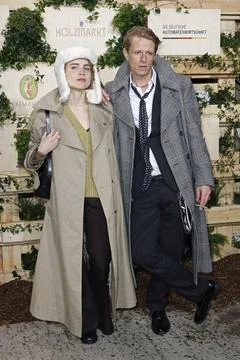  Mala Emde und Alexander Scheer bei der Medienboard Party 2025 im Rahmen d... Stock Photos