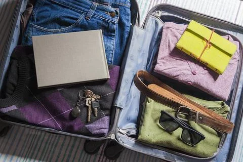 Mala pronta Stock Photos