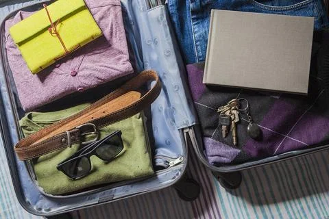 Mala pronta Stock Photos