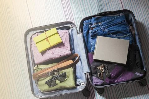 Mala pronta Stock Photos