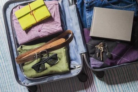 Mala pronta Stock Photos