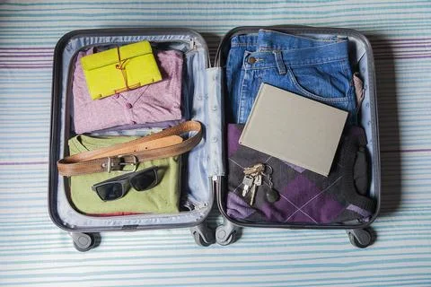 Mala pronta Stock Photos
