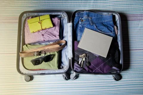 Mala pronta Stock Photos