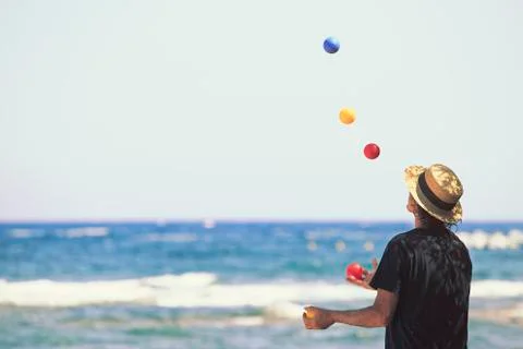 Malabars in front of the beach Stock Photos
