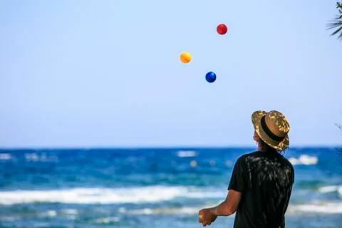 Malabars in front of the beach Stock Photos