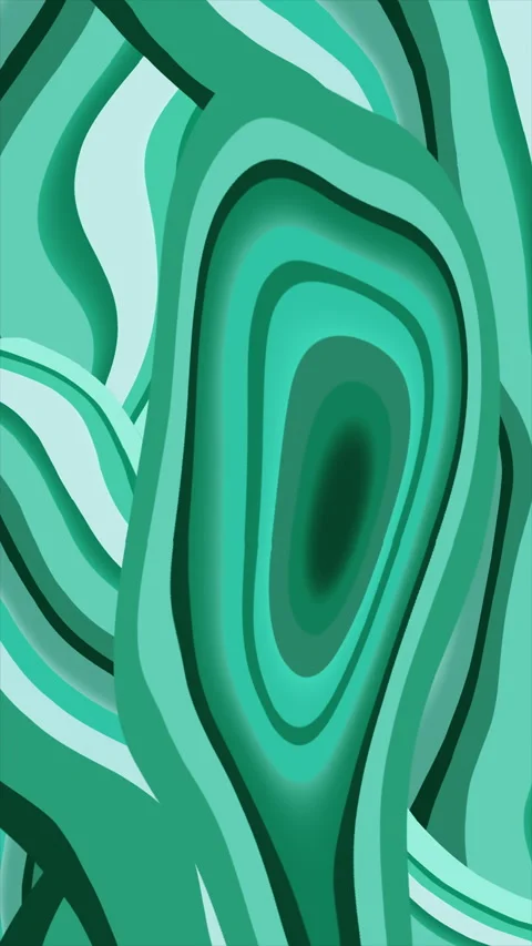 Malachite background on a seamless loop Stock Footage 310463664