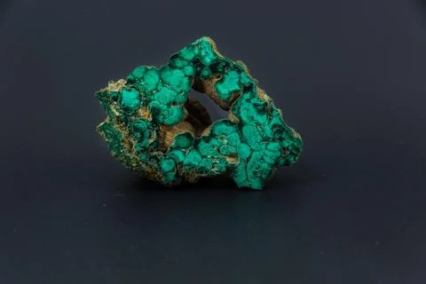 Malachite cut Stock Photos