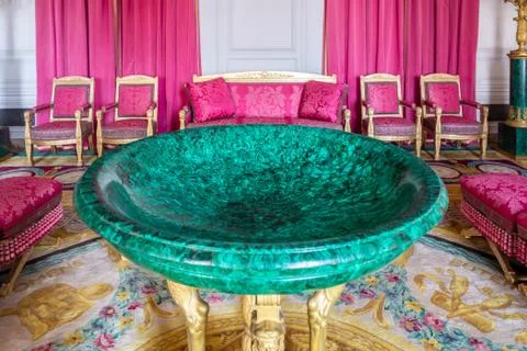 The Malachite Room Stock Photos