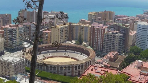 Malaga Bull Ring  Stock Footage 92768928