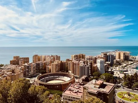 Malaga Landscape Stock Photos